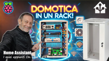 Setup Domotico - Metto ordine con un Rack metallico o Armadio di Rete - Ecco cosa ci ho messo